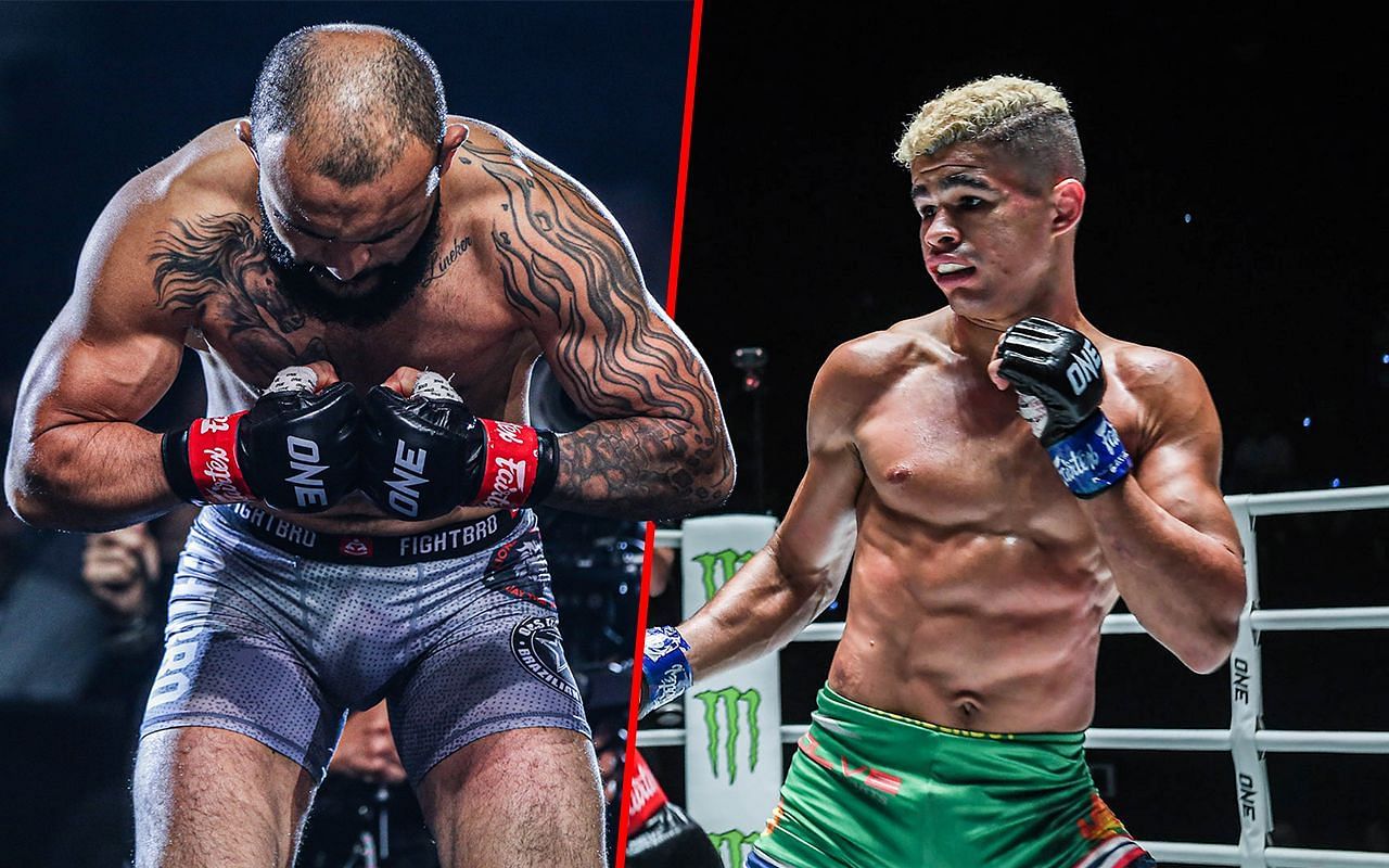 John Lineker (Left) is rooting for Fabricio Andrade (Right) at ONE Fight Night 16