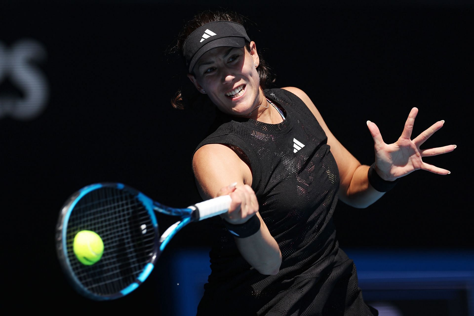 Garbine Muguruza at the 2023 Australian Open