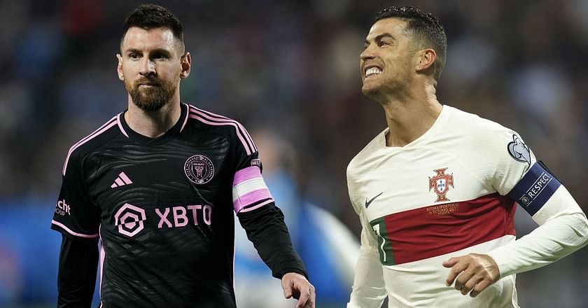 The Football Arena on X: Lionel Messi and Cristiano Ronaldo both