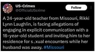 What did Rikki Lynn Laughlin do? Charges explored as Missouri special ...