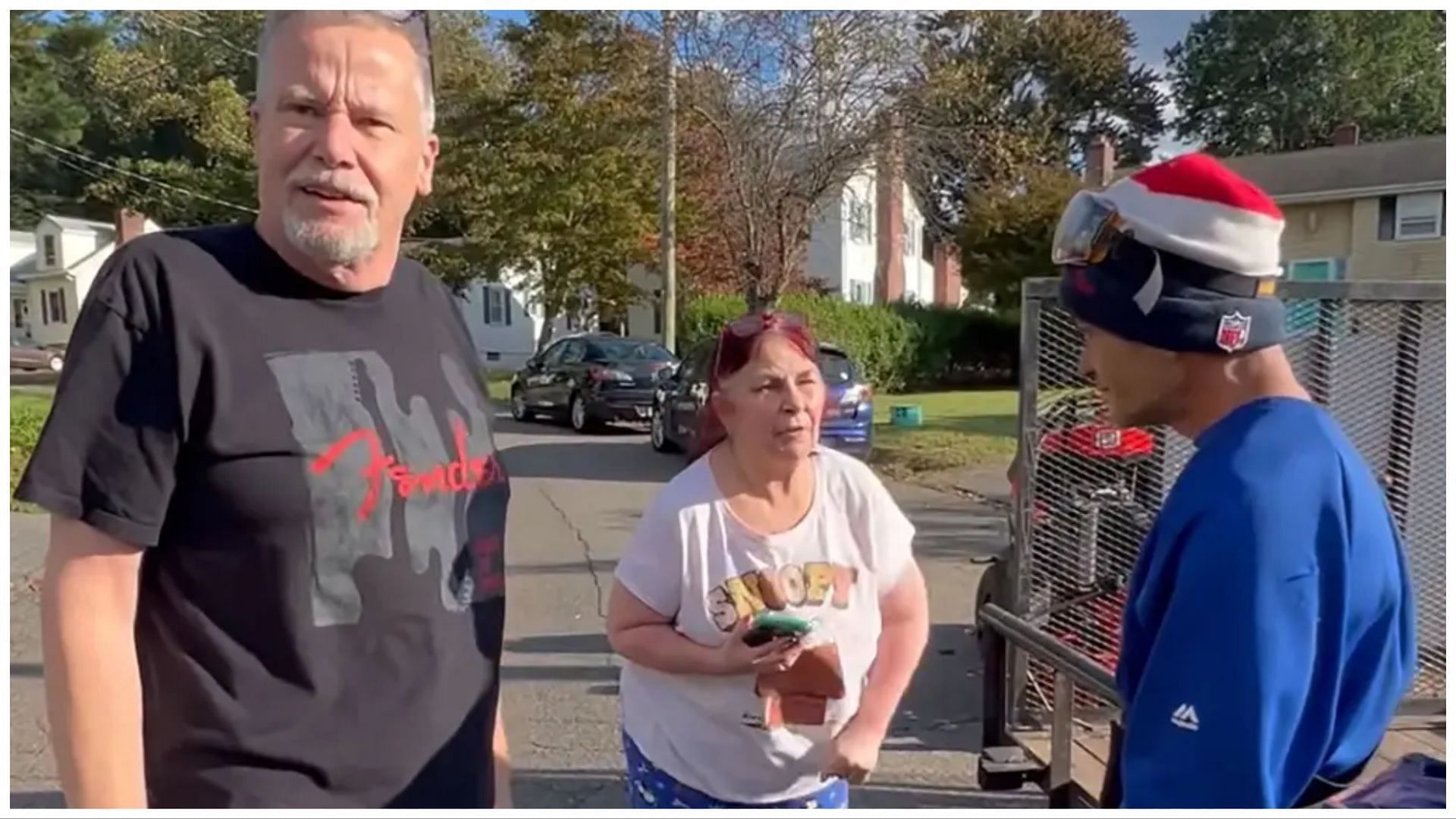 The Connecticut couple has been arrested for being racist  (Image via Instagram / @thatdaneshguy) 