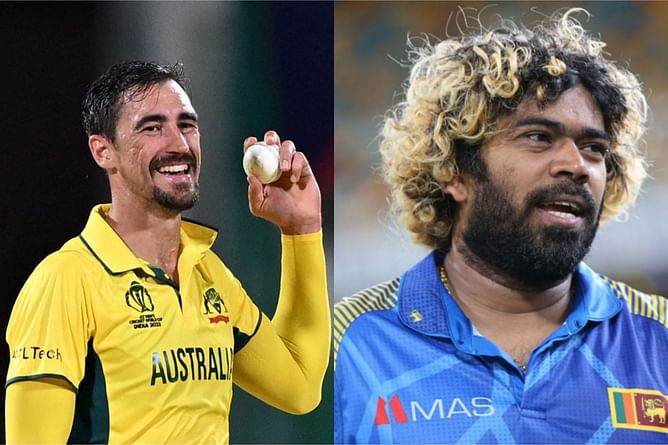 Top 5 fastest bowlers to 50 men's ODI World Cup wickets ft. Mitchell Starc