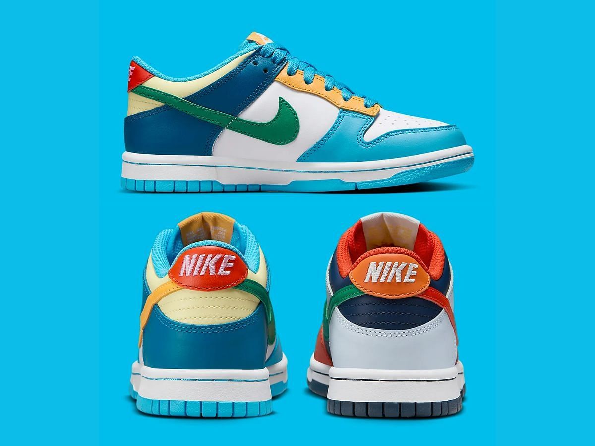 Nike &ldquo;What The&rdquo; sneaker collection (Image via Twitter/@SneakerNews)