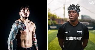 MMA star Dillon Danis targets rival KSI by taking a leak on Arsenal shirt, video surfaces