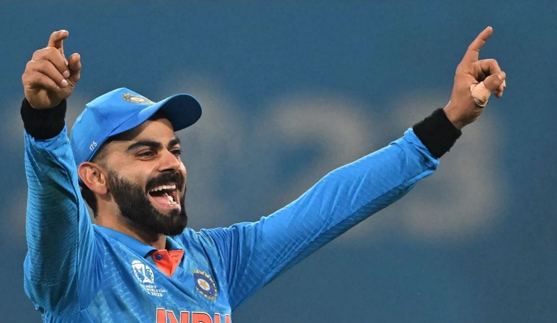 Virat Kohli is all smiles after India trounced England by 100 runs