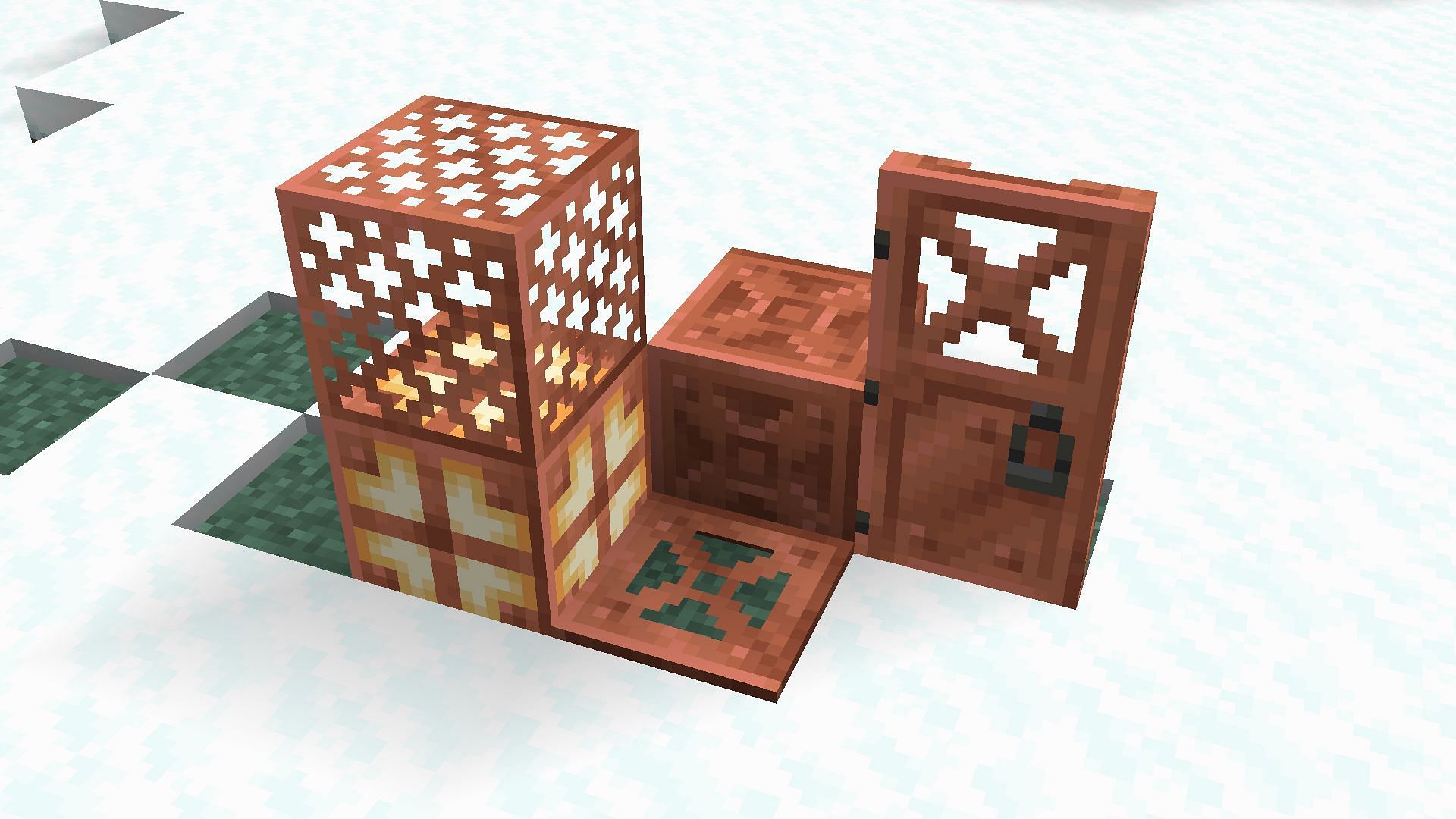 Minecraft 1.21 update will come with a bunch of new copper blocks (Image via Mojang)