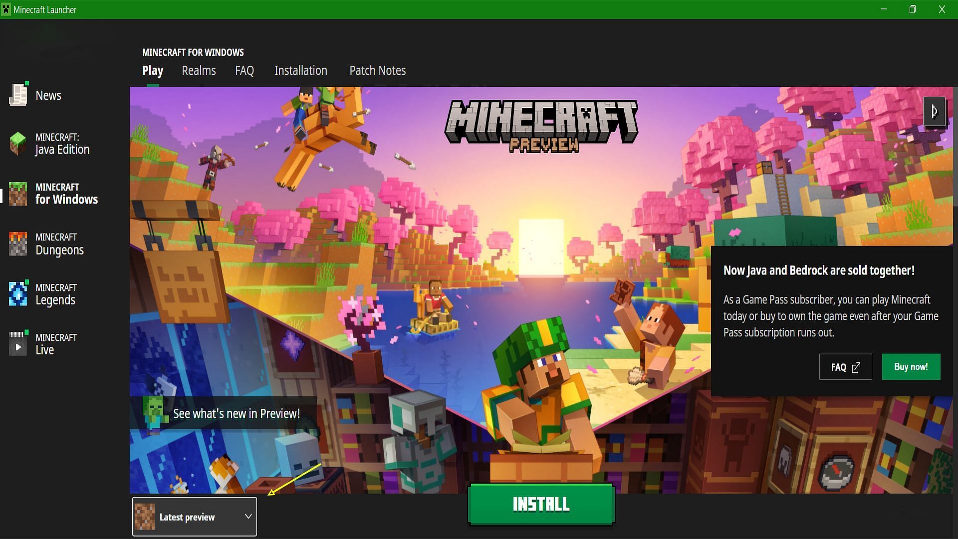 Download Minecraft 1.21 for Android free