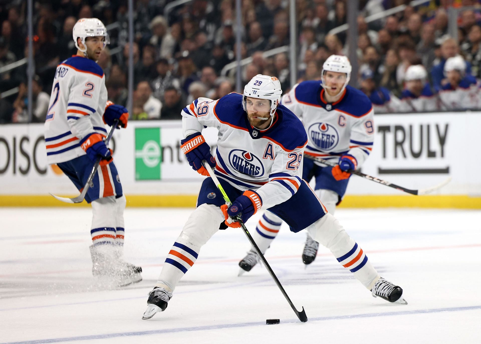 Leon Draisaitl, Edmonton Oilers v Los Angeles Kings - Game Four