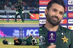 [Watch] "Sometimes it's cramps, sometimes it's my acting" - Mohammad Rizwan's hilarious reply about the cramps he suffered during PAK vs SL clash