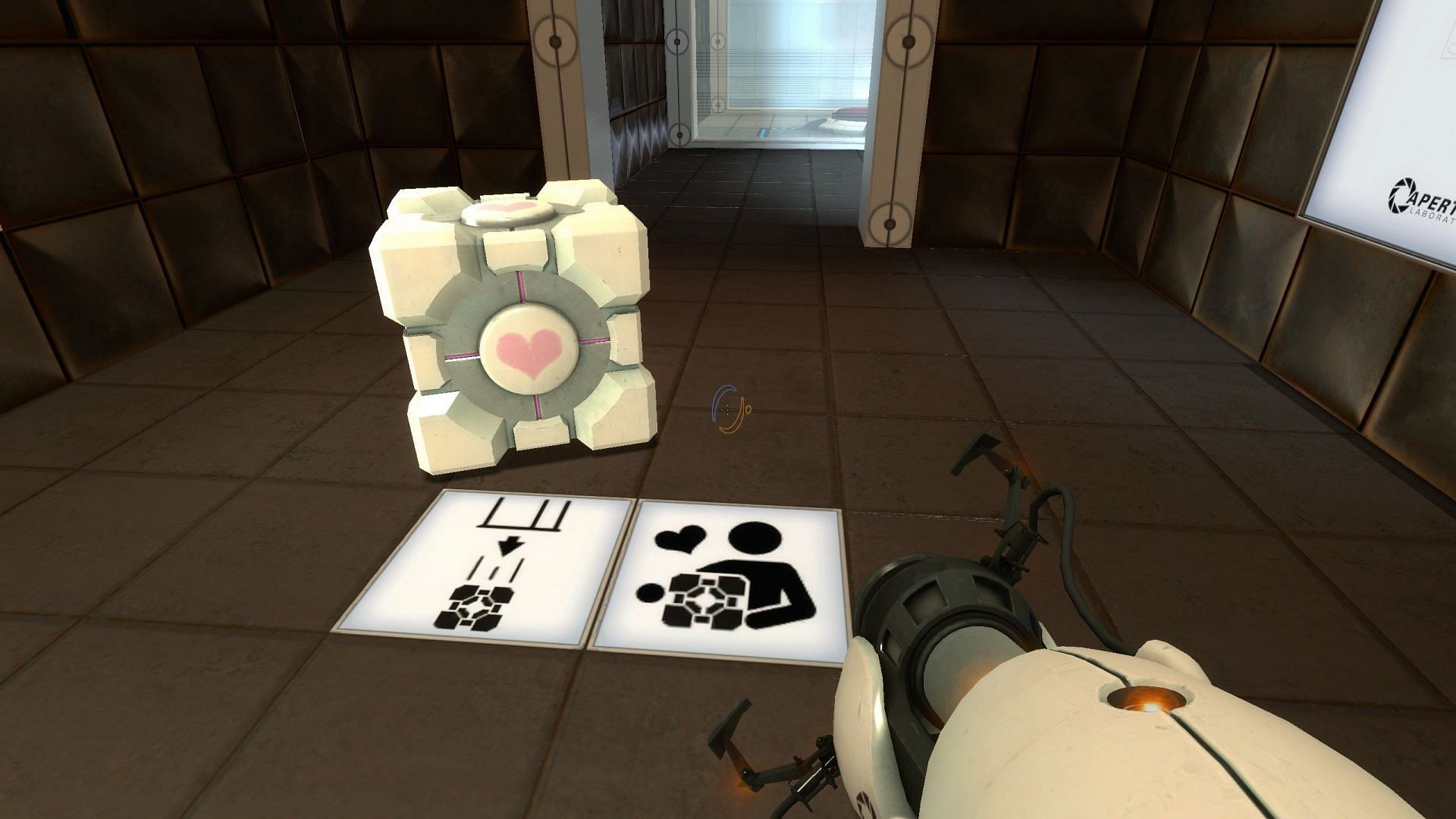 The Companion Cube (Image by Valve)