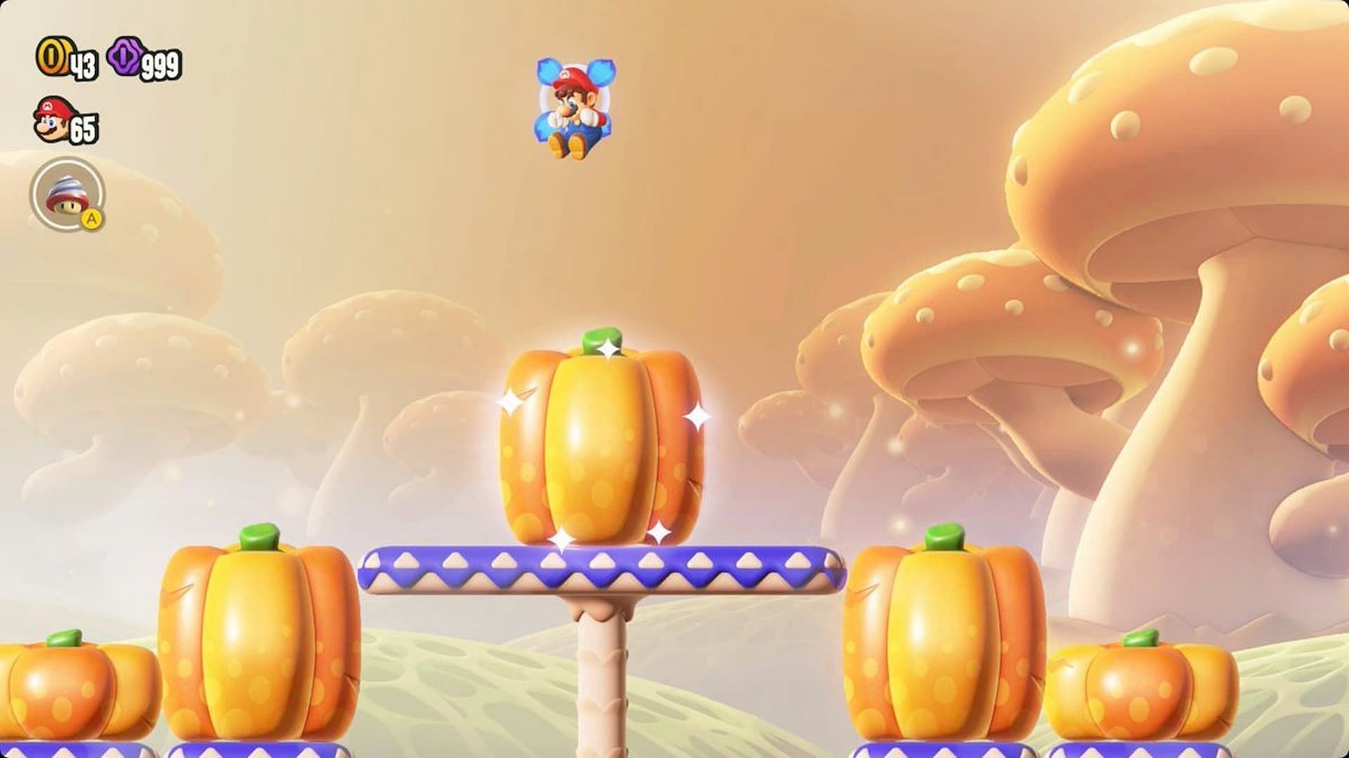 Super Mario Bros Wonder Fungi Mines (Image via Nintendo)