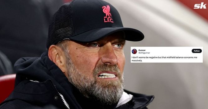 "I don’t wanna be negative", "Recipe for disaster" - Liverpool fans see clear mistake Jurgen Klopp has made with starting XI against Brighton