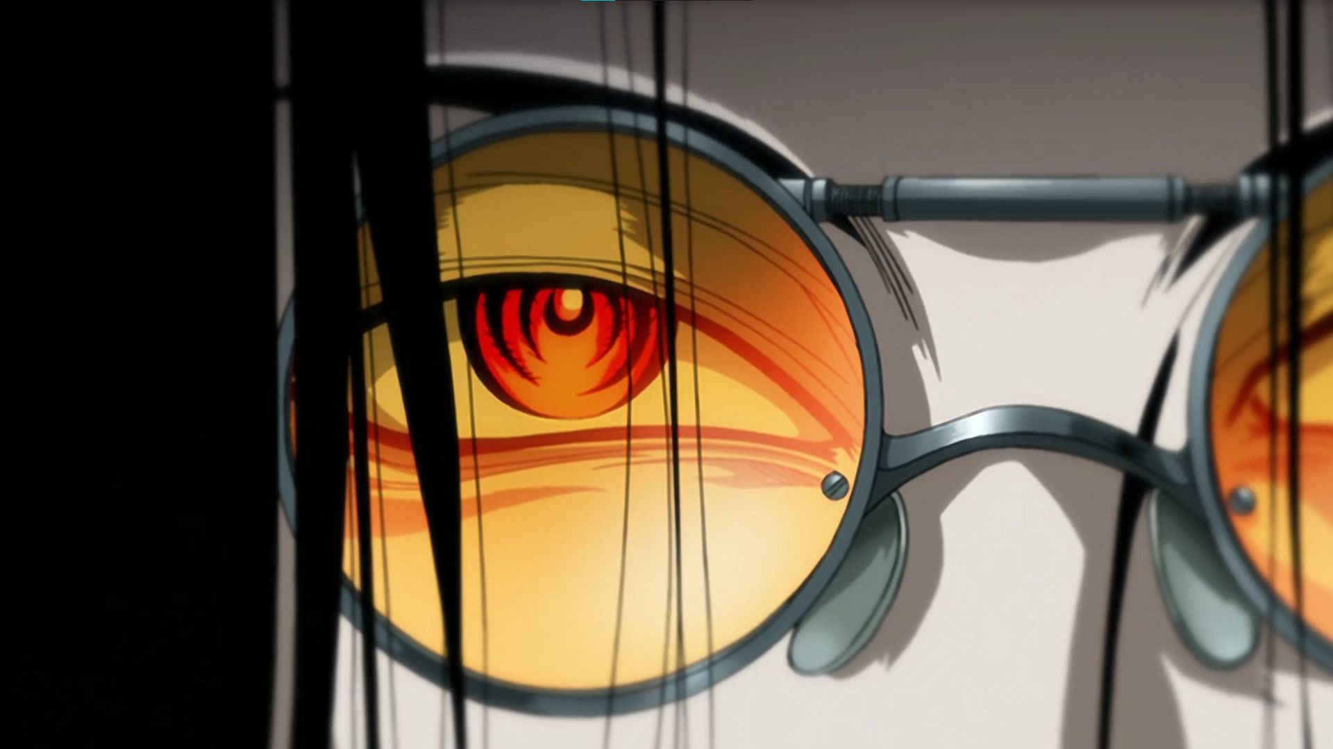 Alucard&#039;s eyes as shown in the Hellsing Ultimate anime (Image via Studio MADHOUSE)