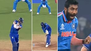 [Watch] Jasprit Bumrah's double strike gives India perfect start with ball in IND vs ENG 2023 World Cup match