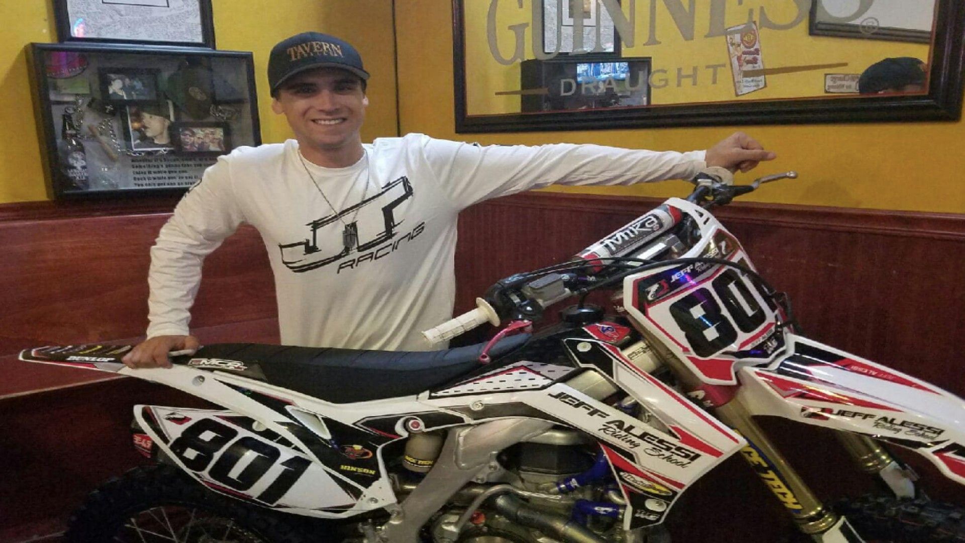 So young: Jeff Alessi heart attack claim explored in wake of Supercross  racer's death at 34