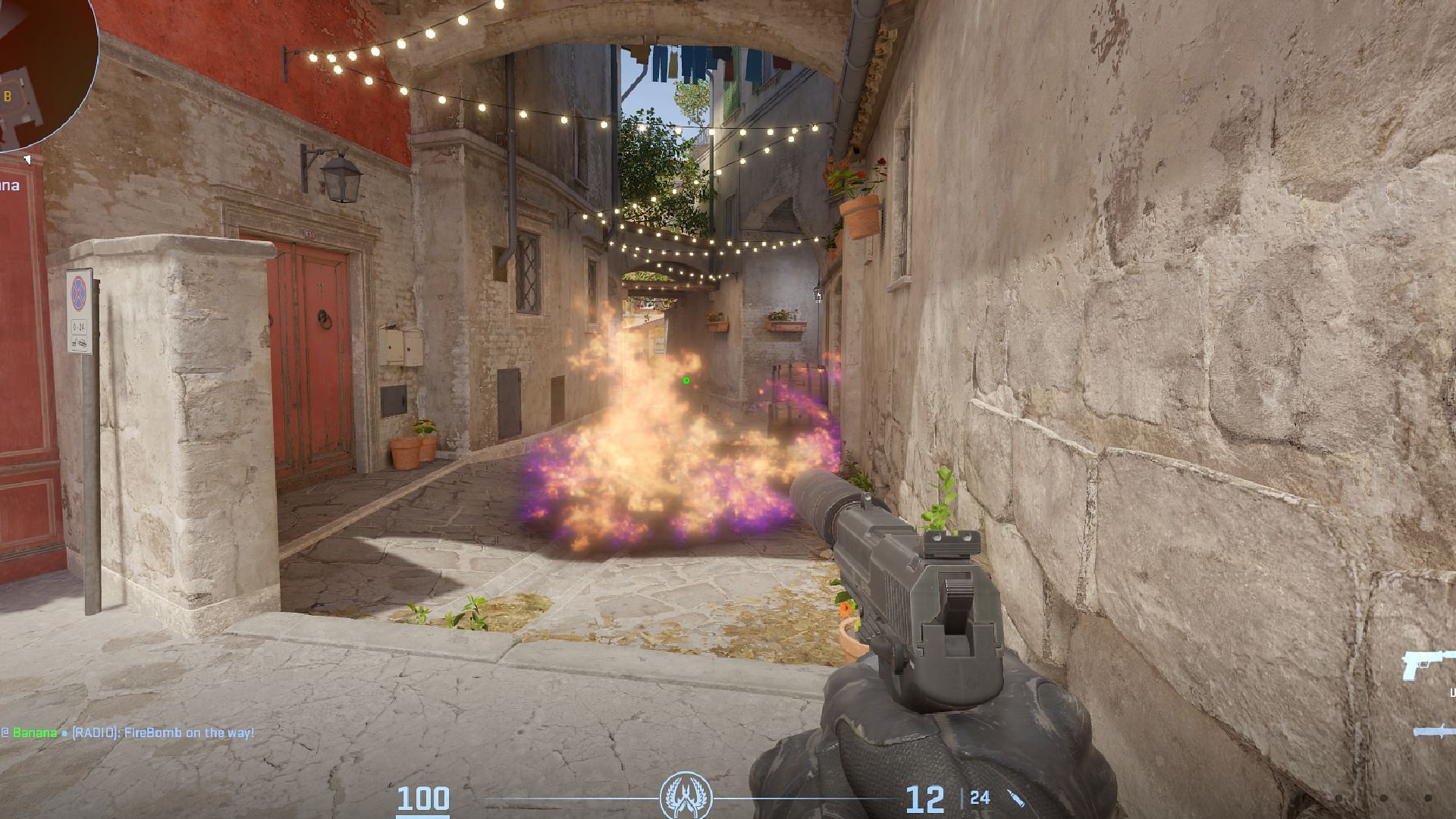 CT-Side Molotov for Banana (Image via Counter-Strike 2)