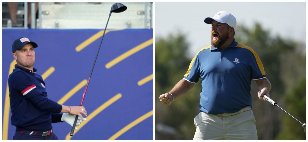 Justin Thomas and Shane Lowry