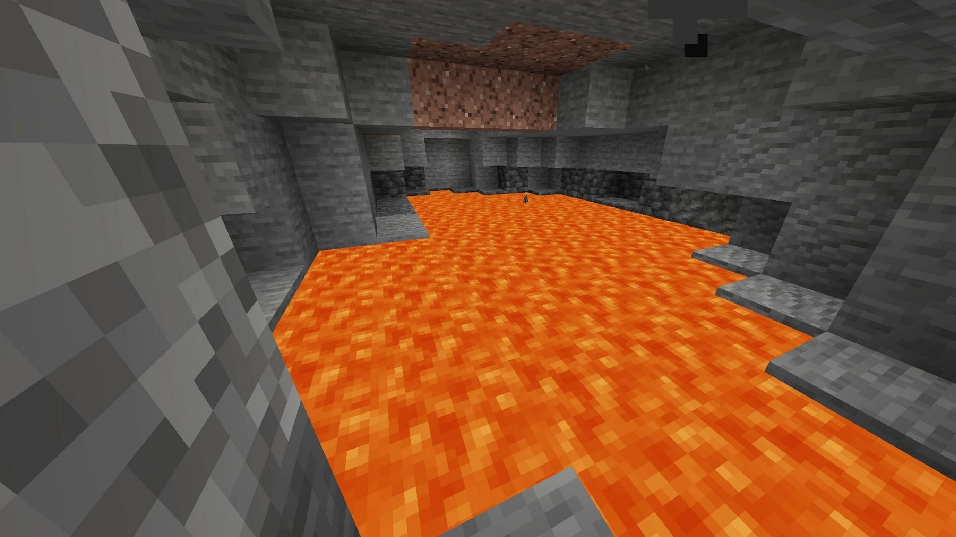 Lava has remained the same in Minecraft for over a decade (Image via Mojang)