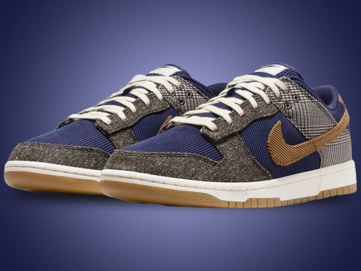 Nike Dunk Low Cordairoy sneakers (Image via Sole Retriever)