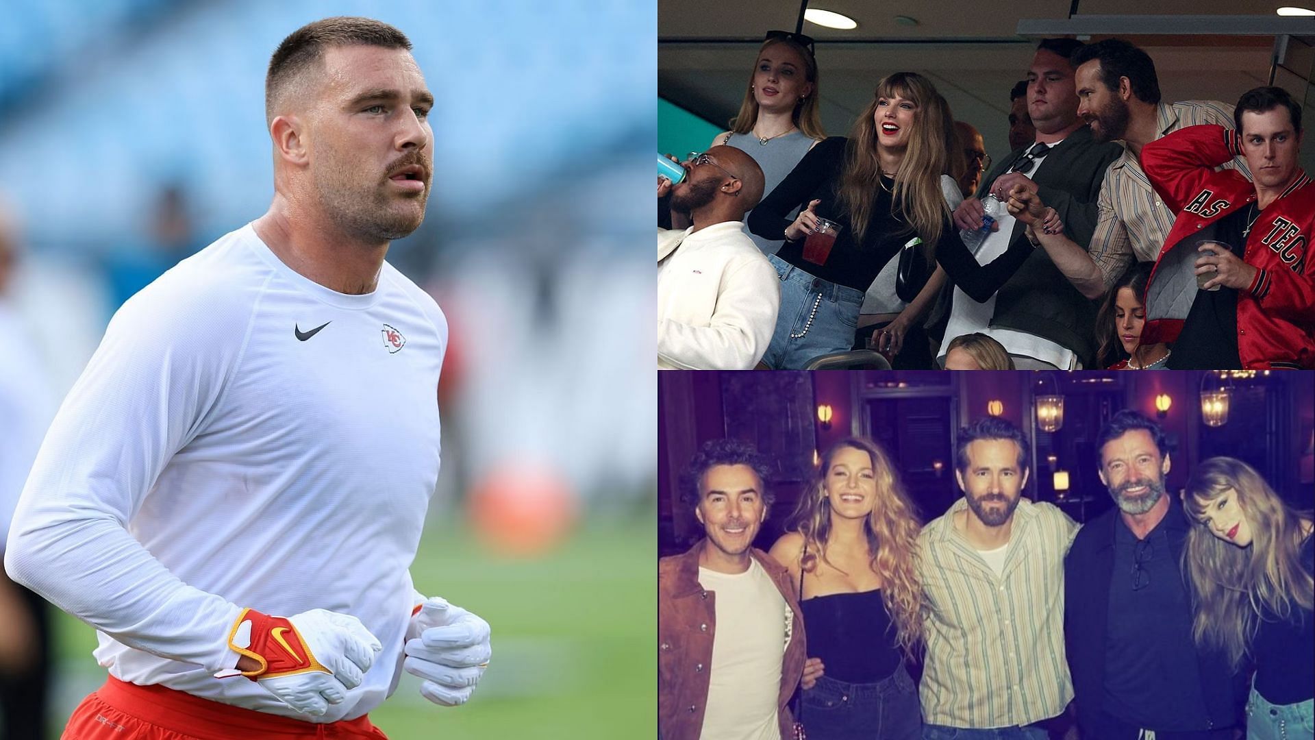 Taylor Swift was not the only celebrity present to watch Travis Kelce at Sunday