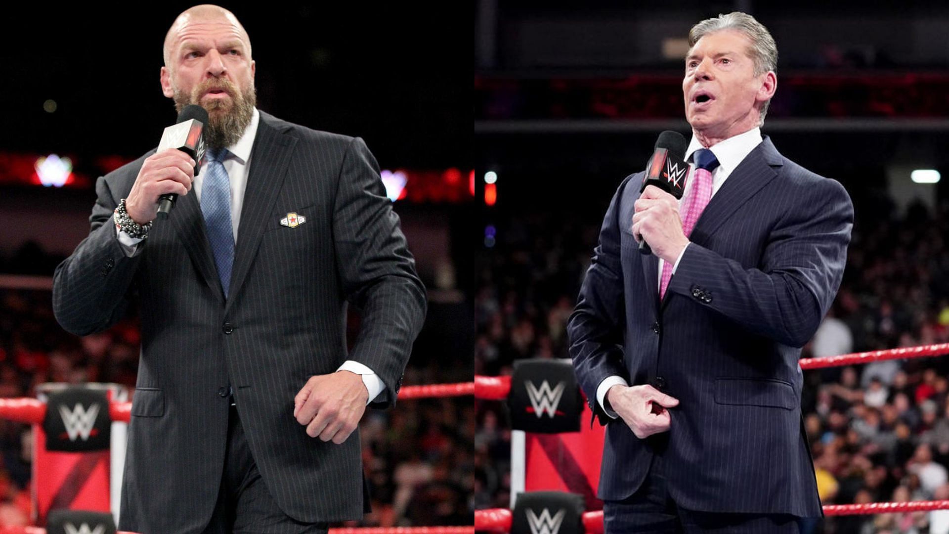 Triple H and Vince McMahon are running things behind the camera!