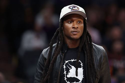 DeAndre Hopkins at Golden State Warriors vs. Phoenix Suns.