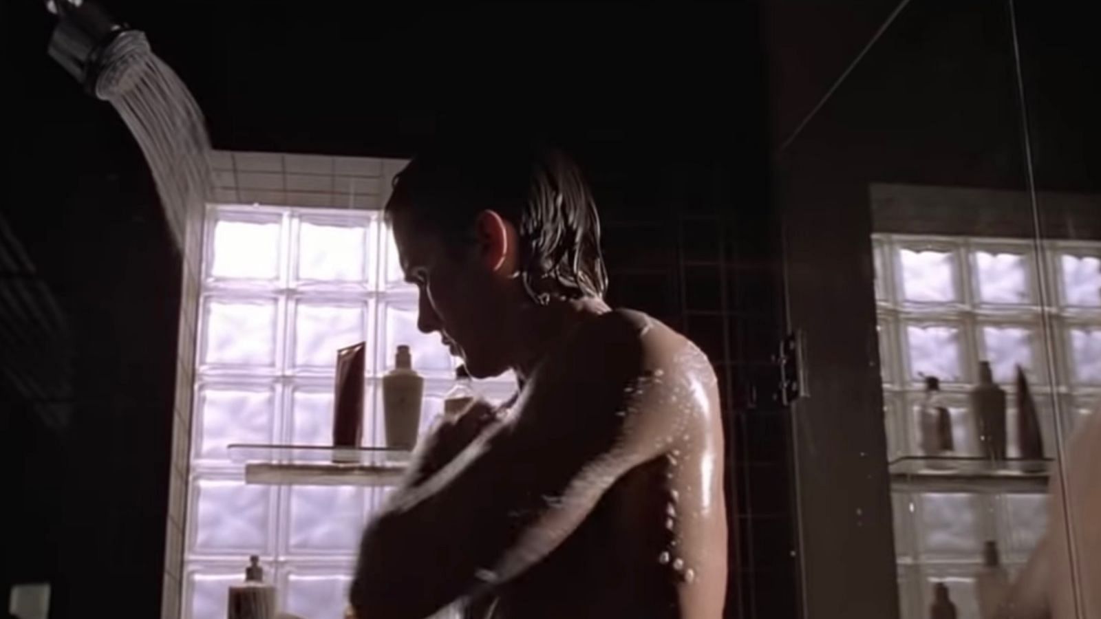 Patrick Bateman&#039;s skincare routine (Image via Lionsgate)