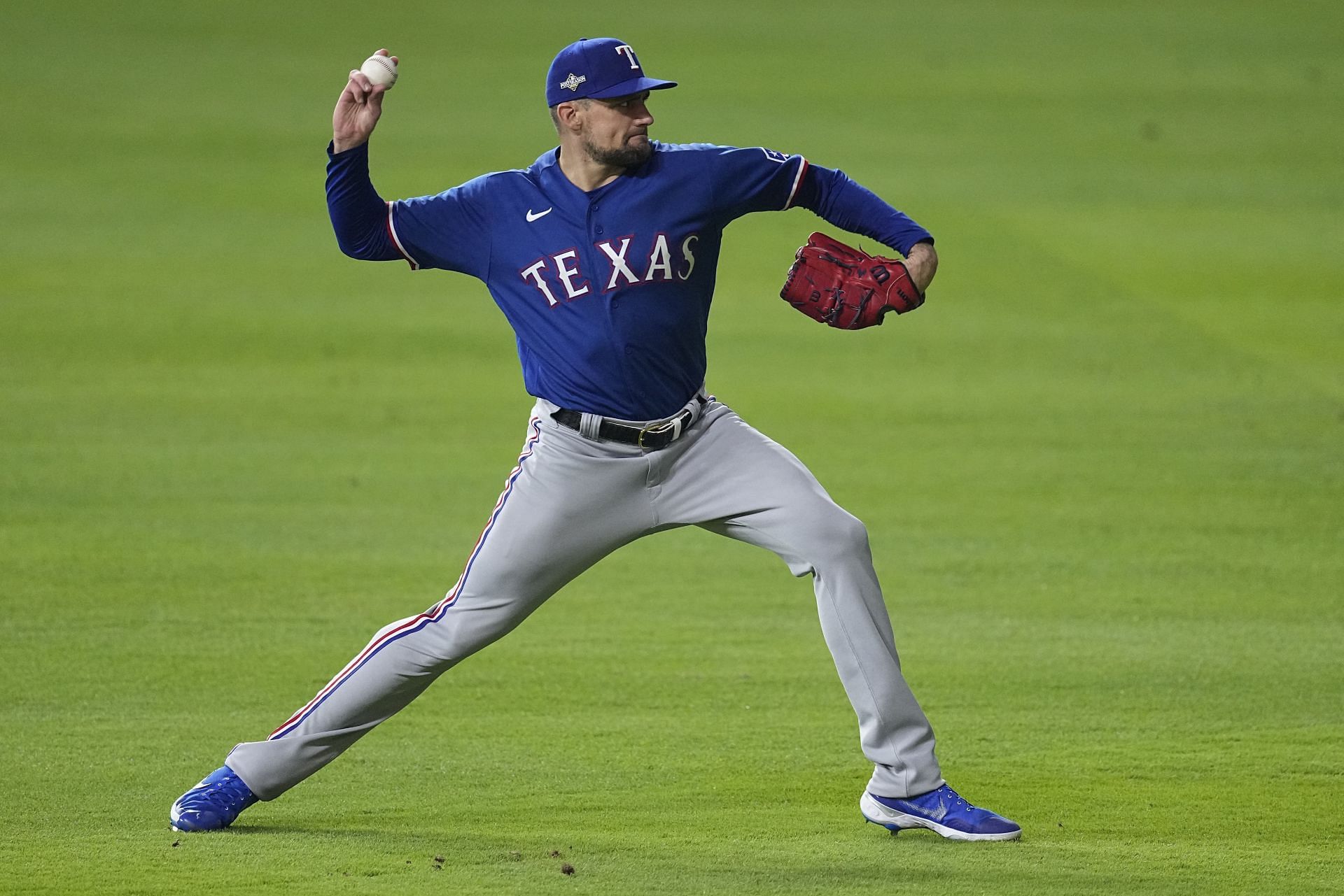 Nathan Eovaldi will be taking the mound for the Texas Rangers, making it his first ever World Series Game 1.