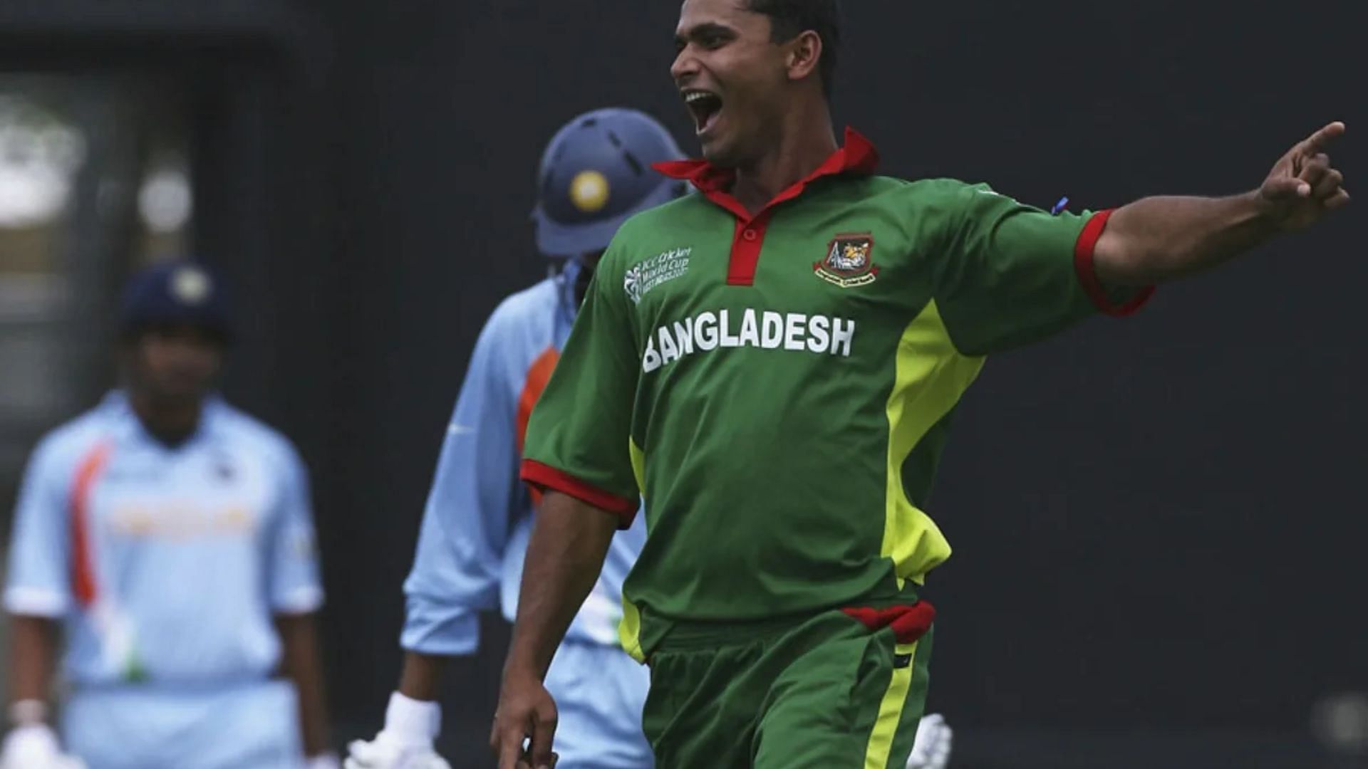 Mashrafe Mortaza won the POTM award in Bangladesh&#039;s win against India in the 2007 WC.