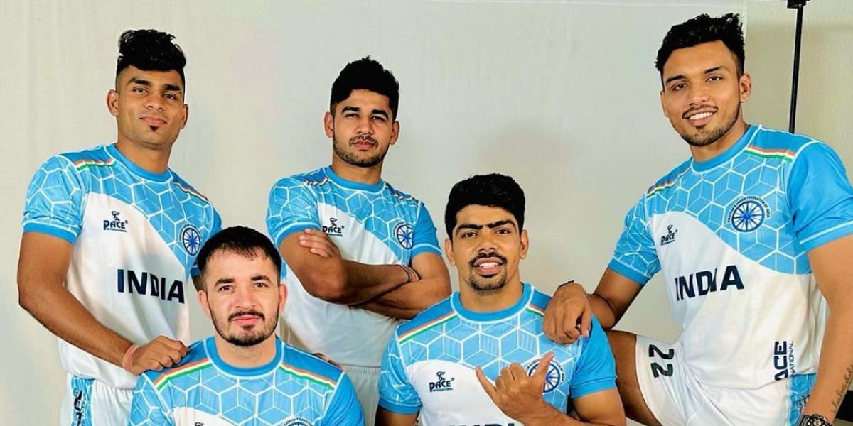 Indian Kabaddi team starting 7 (PC:Sportskeeda)