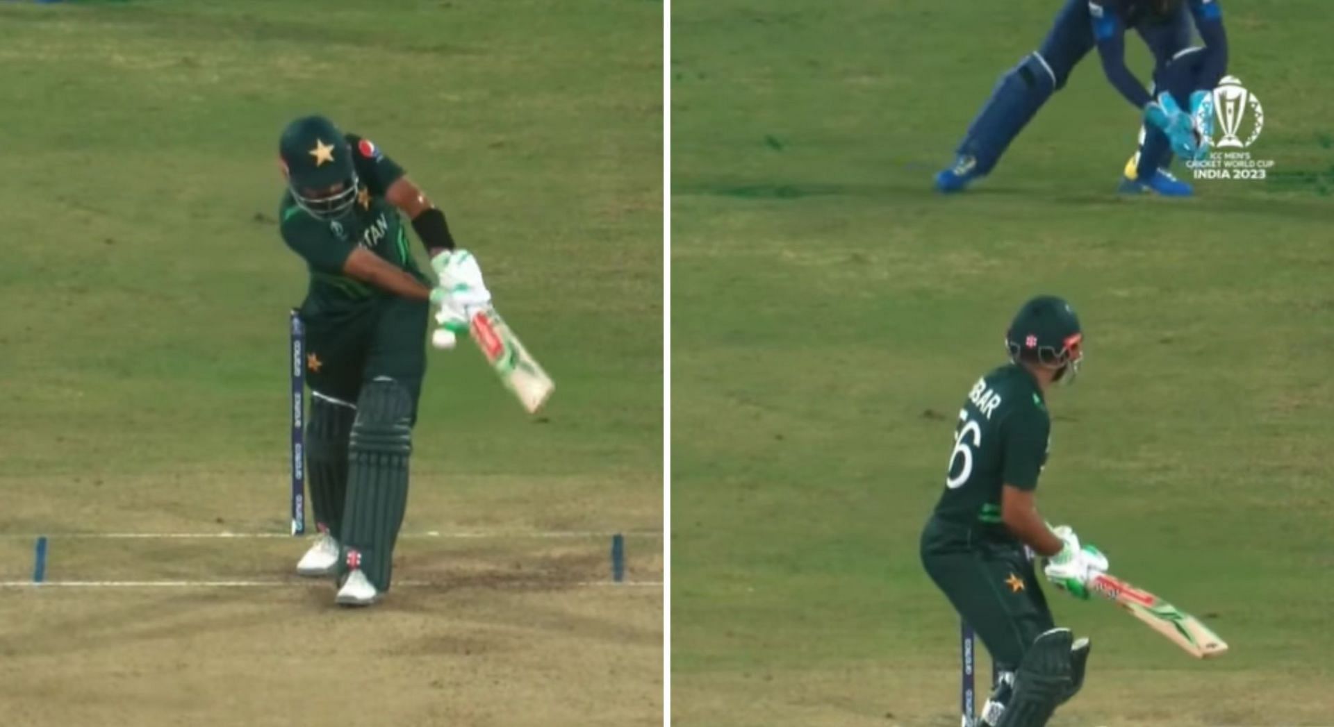 [Watch] Babar Azam Gets Out Via Soft Dismissal In PAK Vs SL 2023 World ...