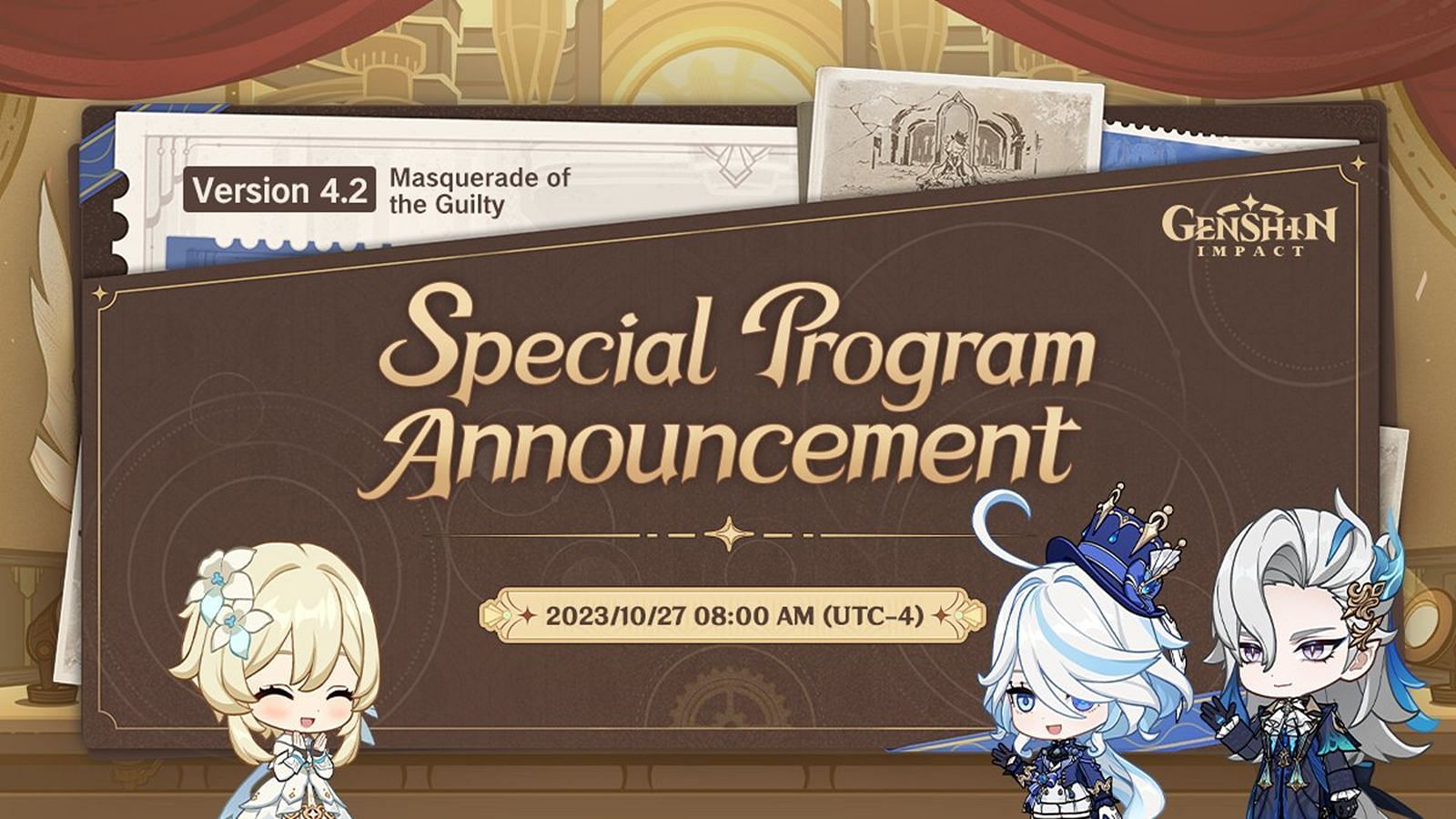 Version 4.2 Event Wishes Notice - Phase II