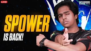 Spower returns to Blind Esports ahead of BGMI Skyesports Championship 5.0