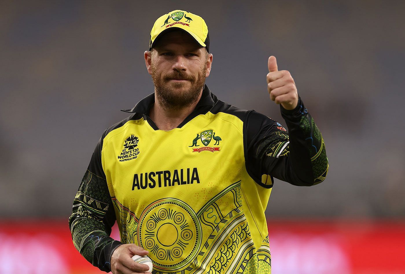 Aaron Finch. (Image Credits: Twitter)