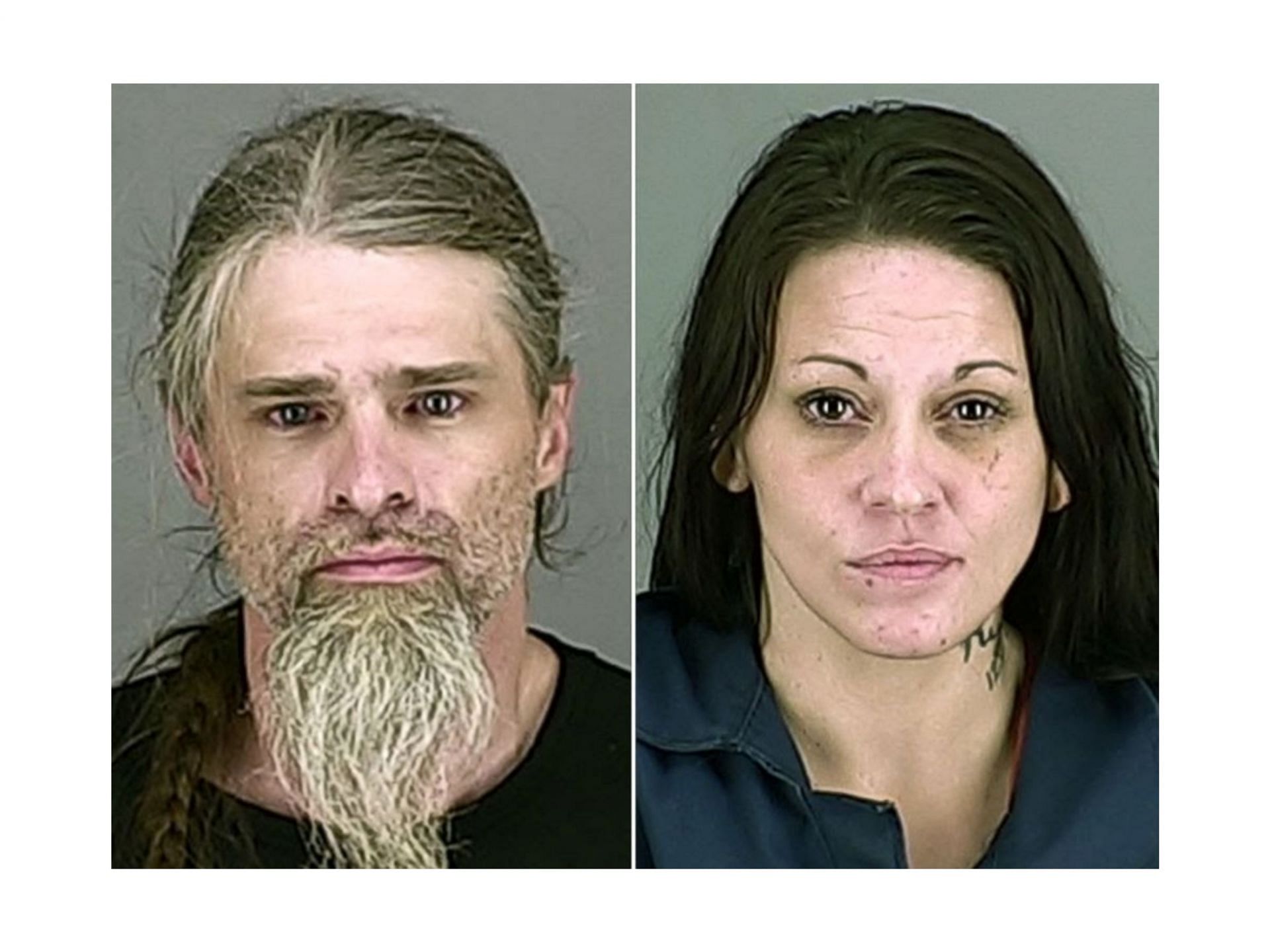 Stills of Danny Hamby and Toni Kenny (Image via Akron Police Department)