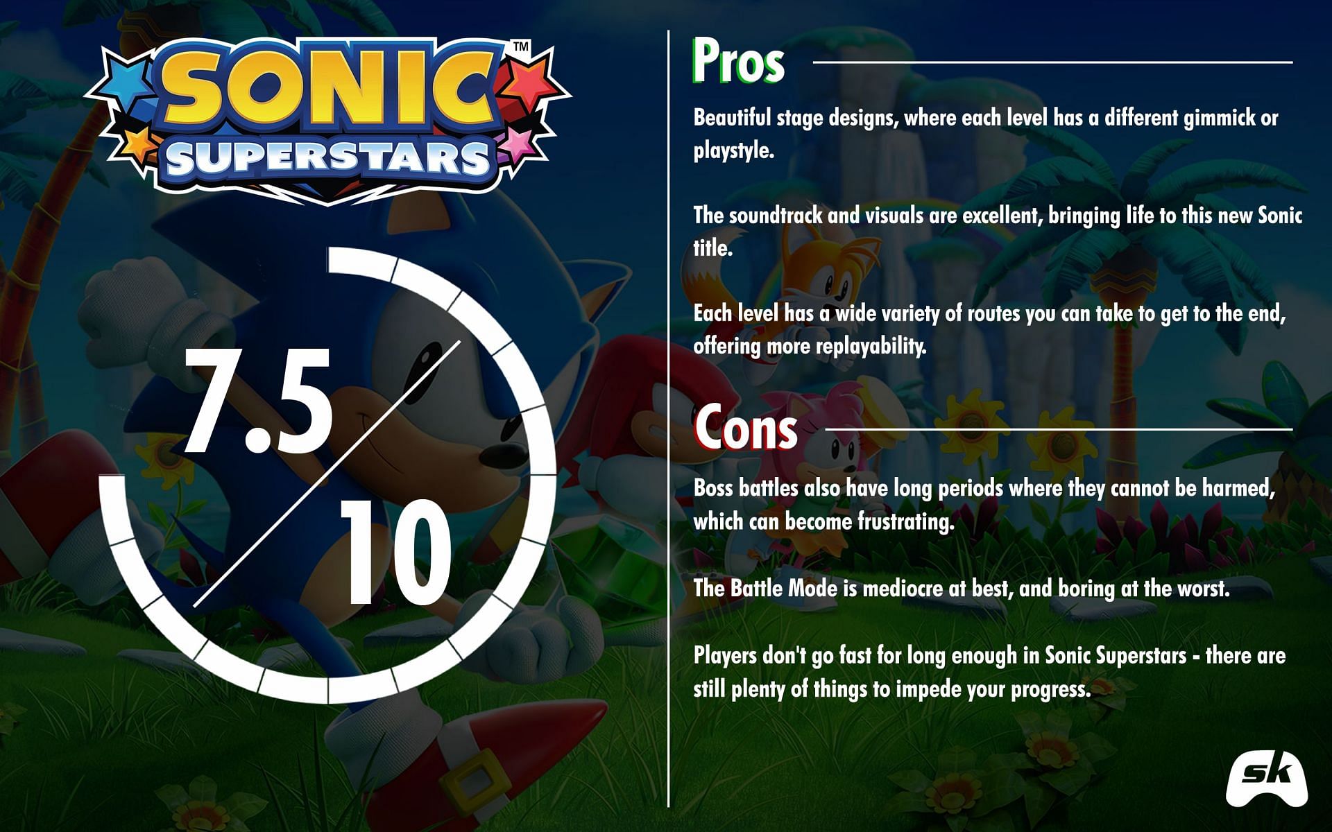 Sonic Superstars is a fun new adventure in the Sonic universe (image via Sportskeeda)