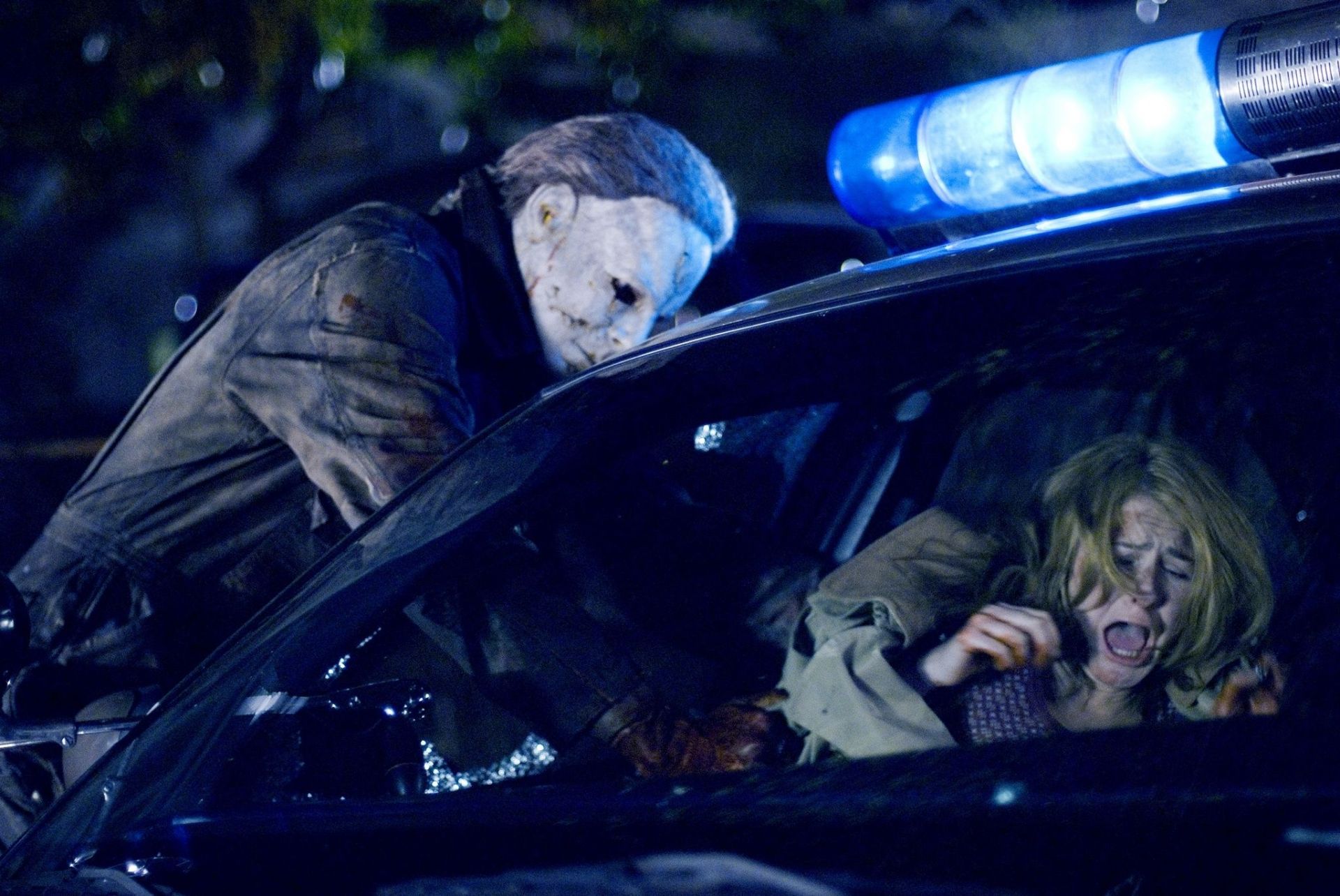 Halloween is a movie that follows a masked killer named Michael Myers. (Image via Netflix)