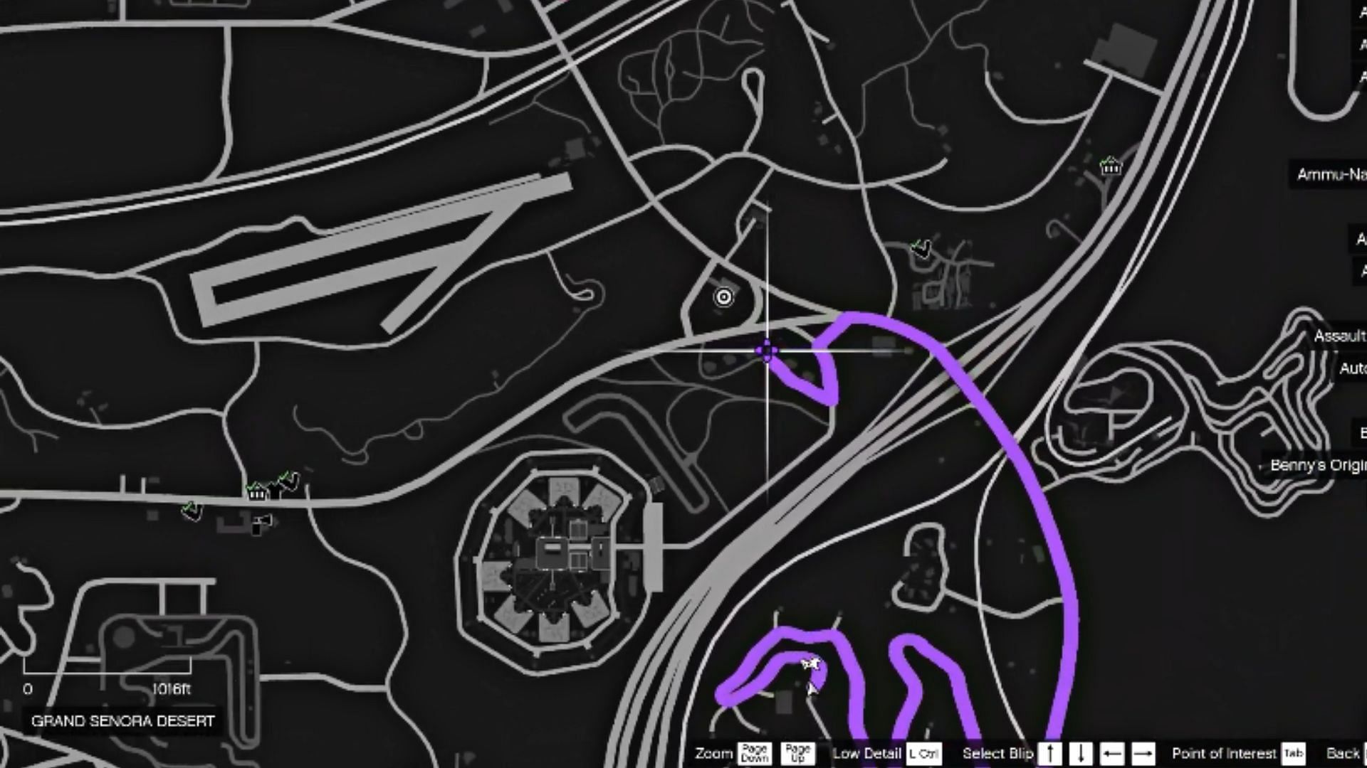 The UFO map location for today (Image via YouTube/ZeeRAJ Gaming)