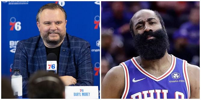 "Go to couples therapy" - James Harden equating his dented relationship with Daryl More to 'marriage' has fans trolling him