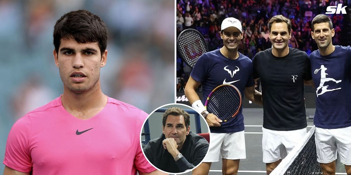 Roger Federer weighs in on Carlos Alcaraz being a mix of the Big 3