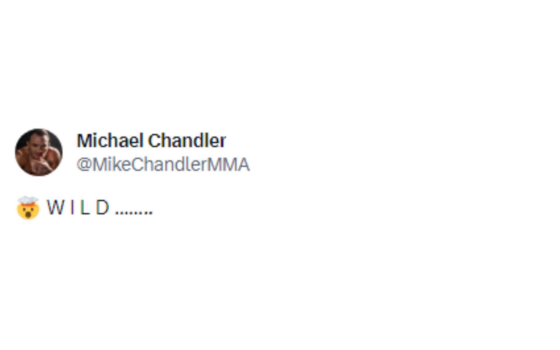 Tweet regarding USADA-UFC relationship ending