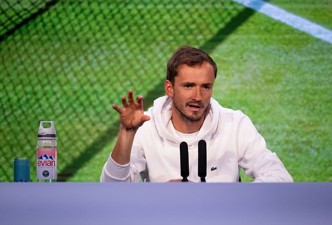 "I don't know what's slower, here or Indian Wells" - Daniil Medvedev on the courts at Shanghai Masters