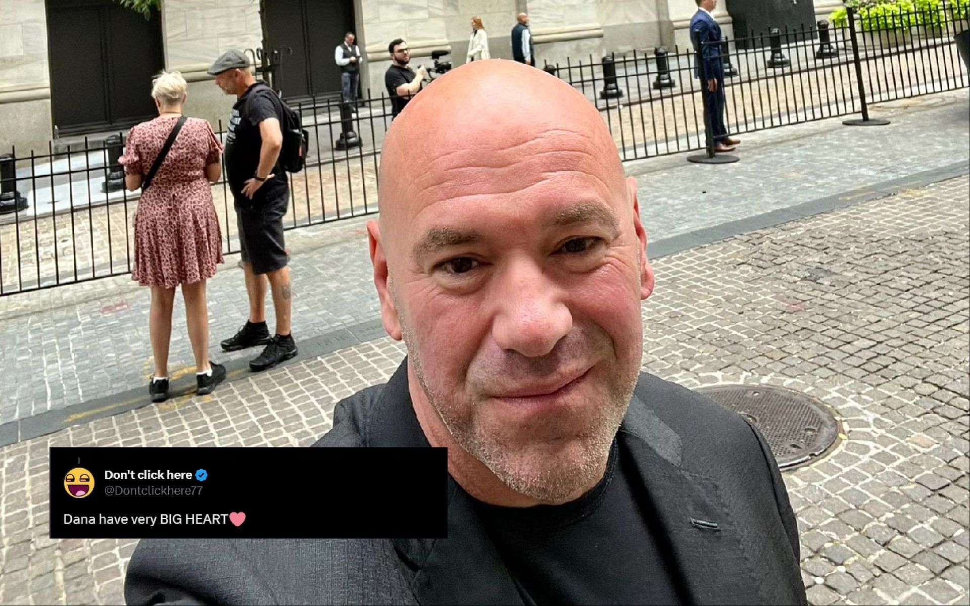 Dana Whites Contender Series Footage Of Dwcs Fighter Breaking Down After Dana White Gave Him 