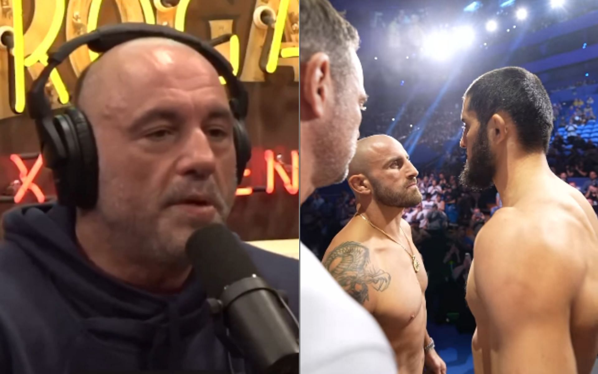 What did Joe Rogan say about the announcement regarding UFC 294