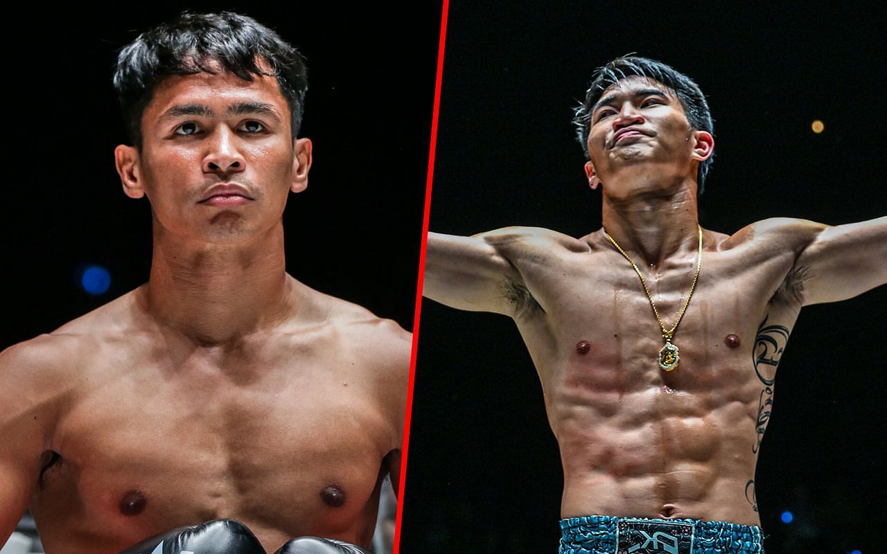 Superbon (Left) was set to meet Tawanchai (Right) at ONE Fight Night 15