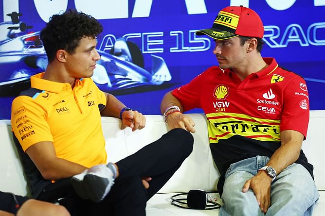 Lando Norris feels he could have snatched pole position for Charles Leclerc