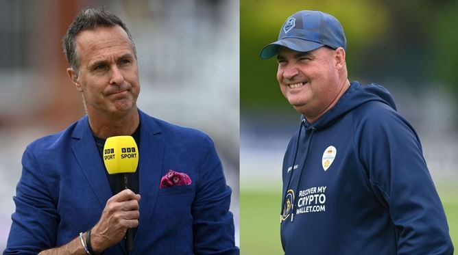 [Watch] “Rohit obviously said to the DJ, just do not play ‘Dil, Dil, Pakistan” - Michael Vaughan takes a hilarious dig at Mickey Arthur