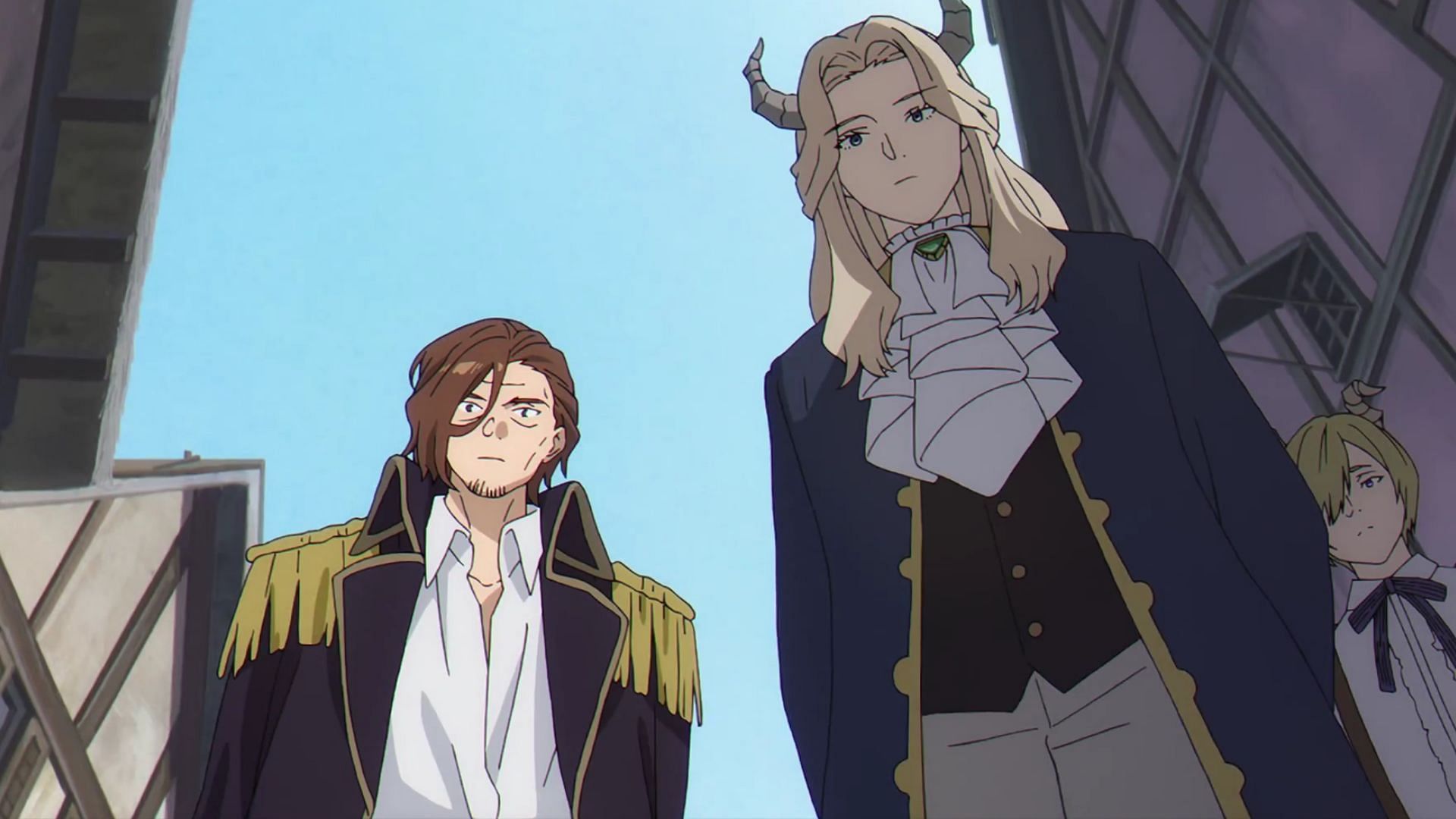Graf Garnat and Demon Lugner as shown in the anime (Image via MADHOUSE)