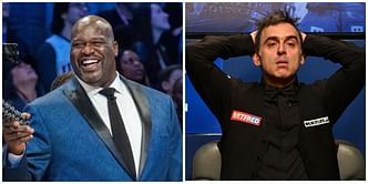 "Shaq got a little bit of reception" - Ronnie O'Sullivan describes Shaquille O'Neal baffled after unexpected run with 7x snooker world champion