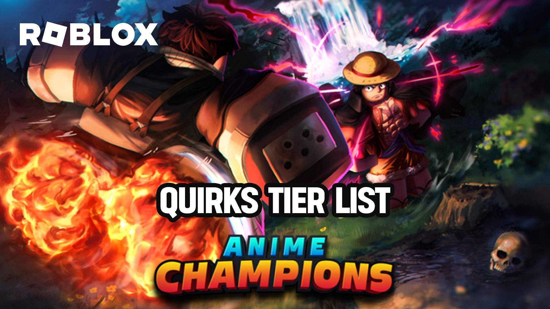 Roblox Anime Champions Simulator quirks tier list